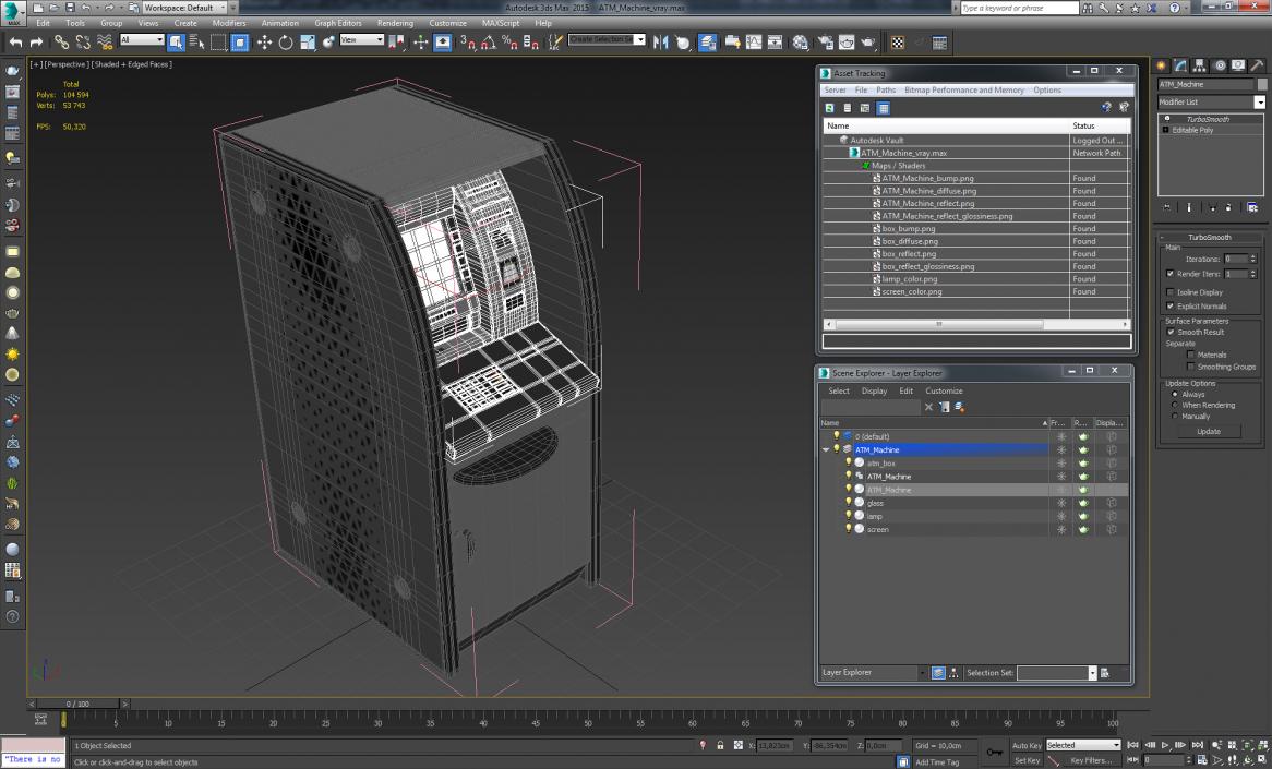 3D ATM Machine