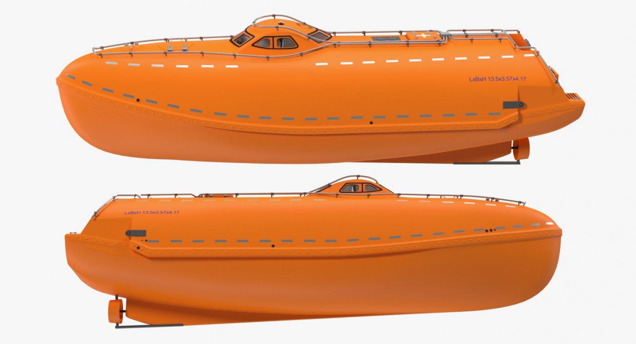 3D model Lifeboat