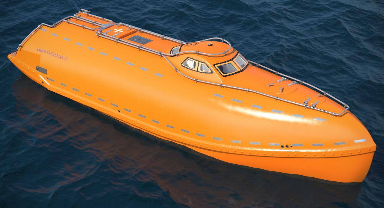 3D model Lifeboat