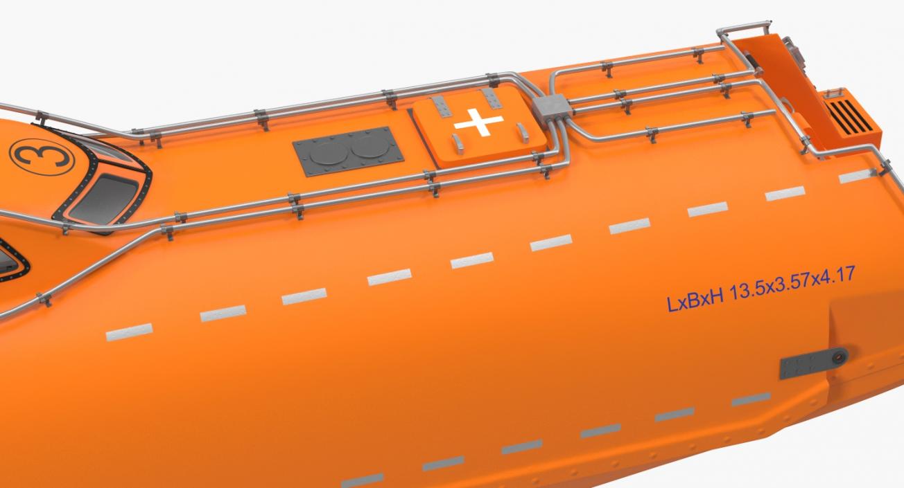 3D model Lifeboat