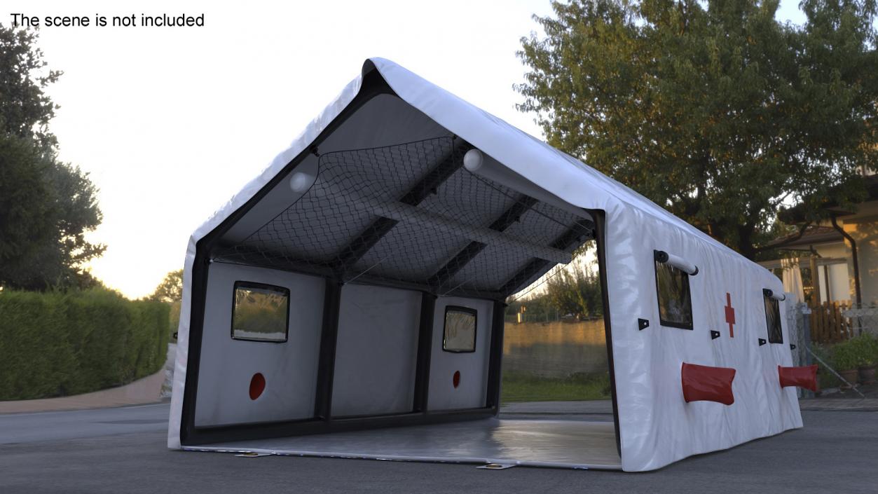 Emergency Medical Tent 3D