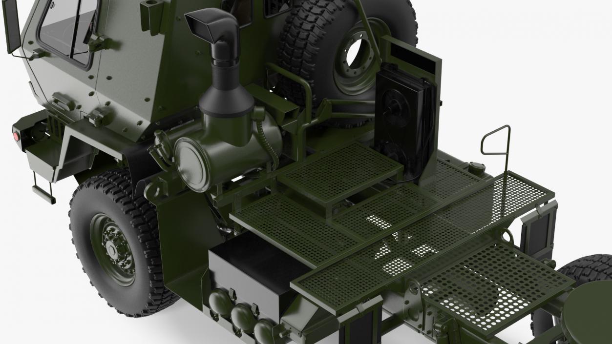 3D Military Tractor