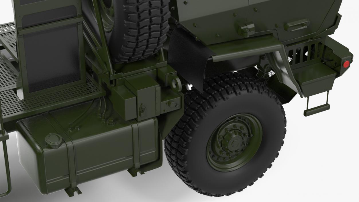 3D Military Tractor