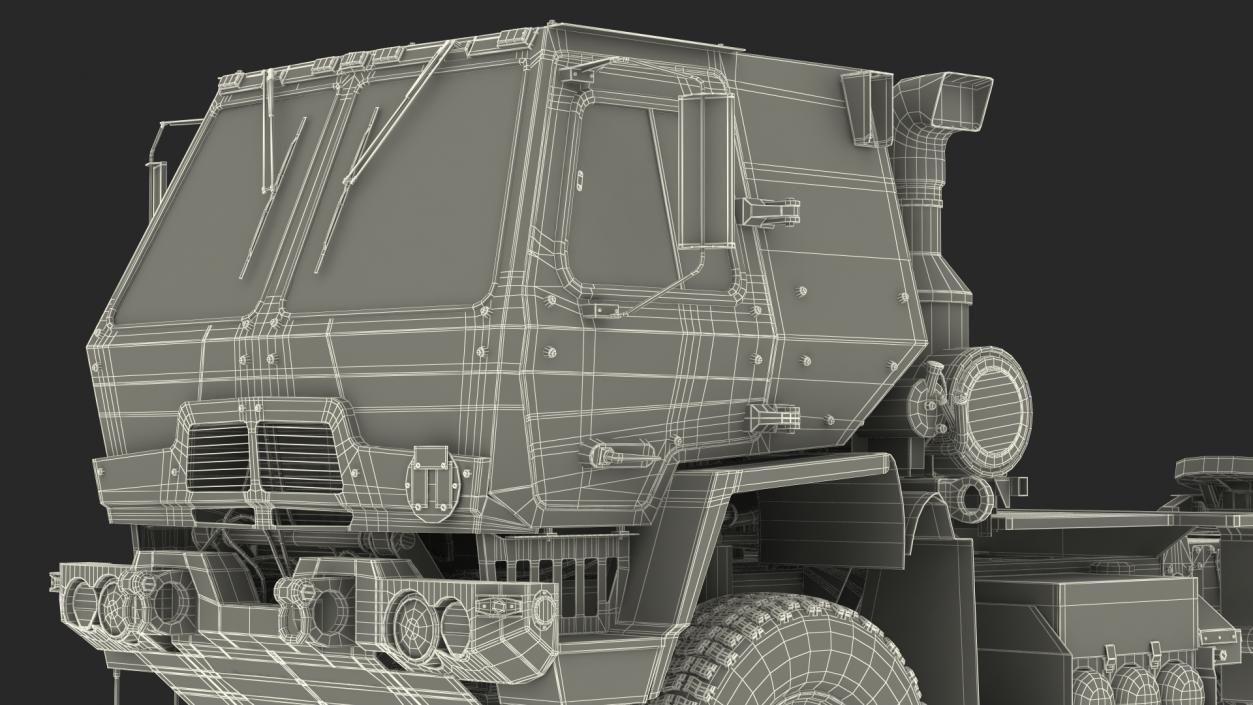 3D Military Tractor