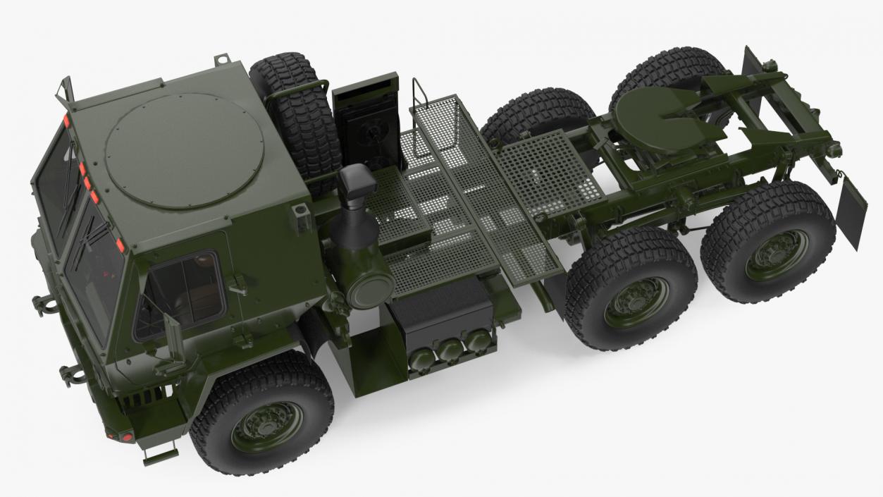 3D Military Tractor