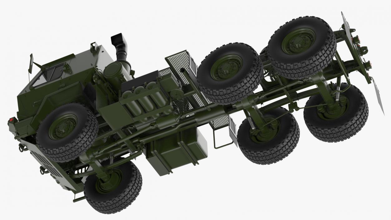 3D Military Tractor