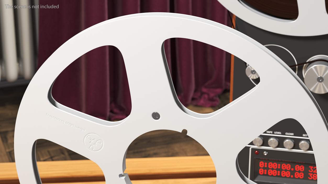 3D Reel to Reel Spool model