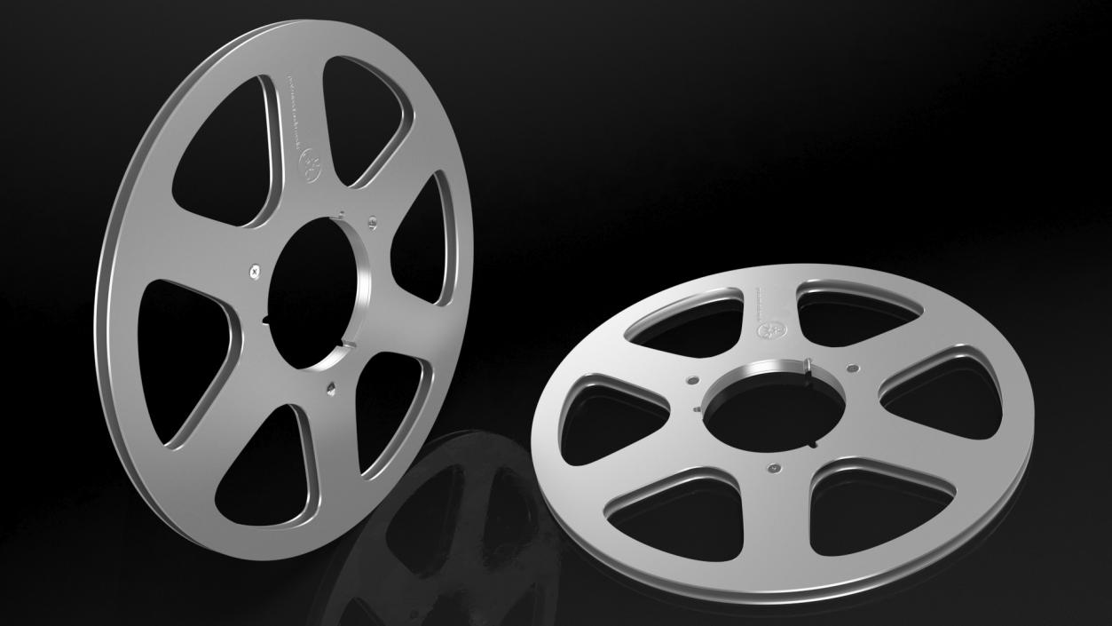 3D Reel to Reel Spool model