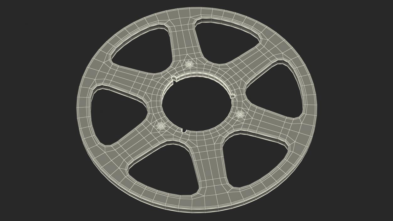 3D Reel to Reel Spool model