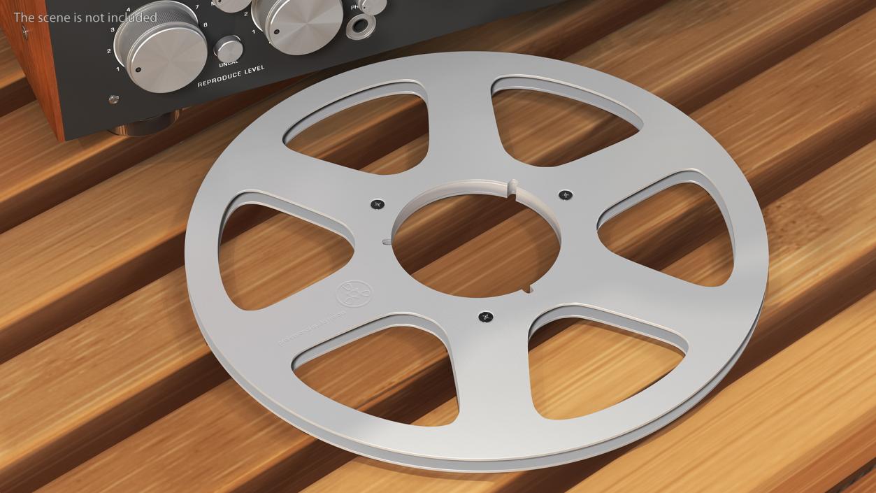 3D Reel to Reel Spool model