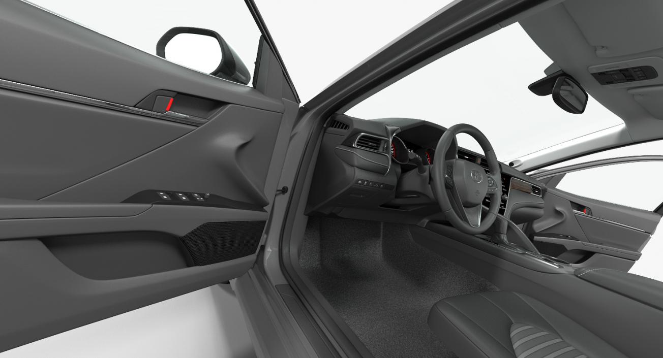 3D Toyota Camry Simple Interior model