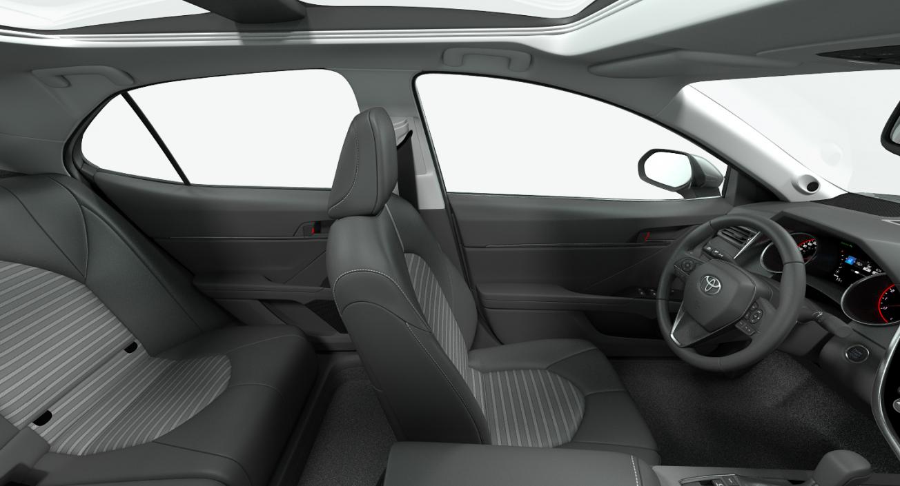 3D Toyota Camry Simple Interior model