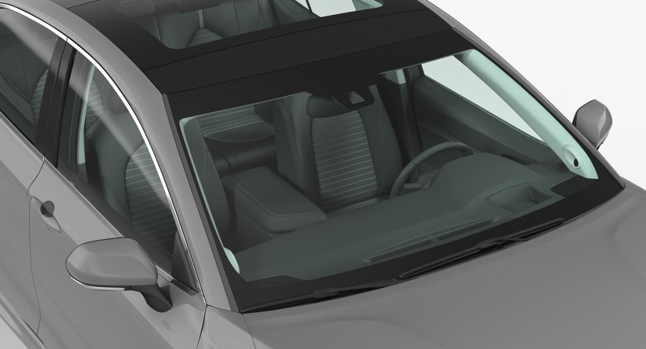 3D Toyota Camry Simple Interior model