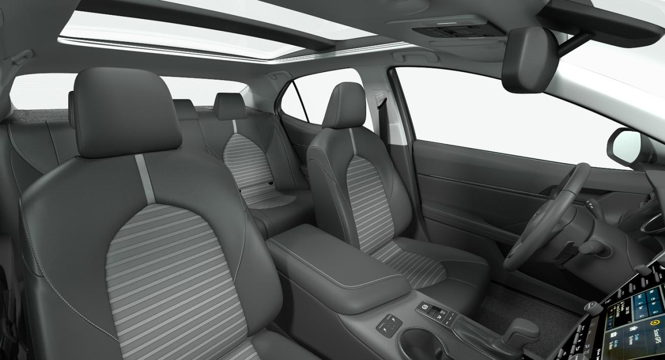 3D Toyota Camry Simple Interior model