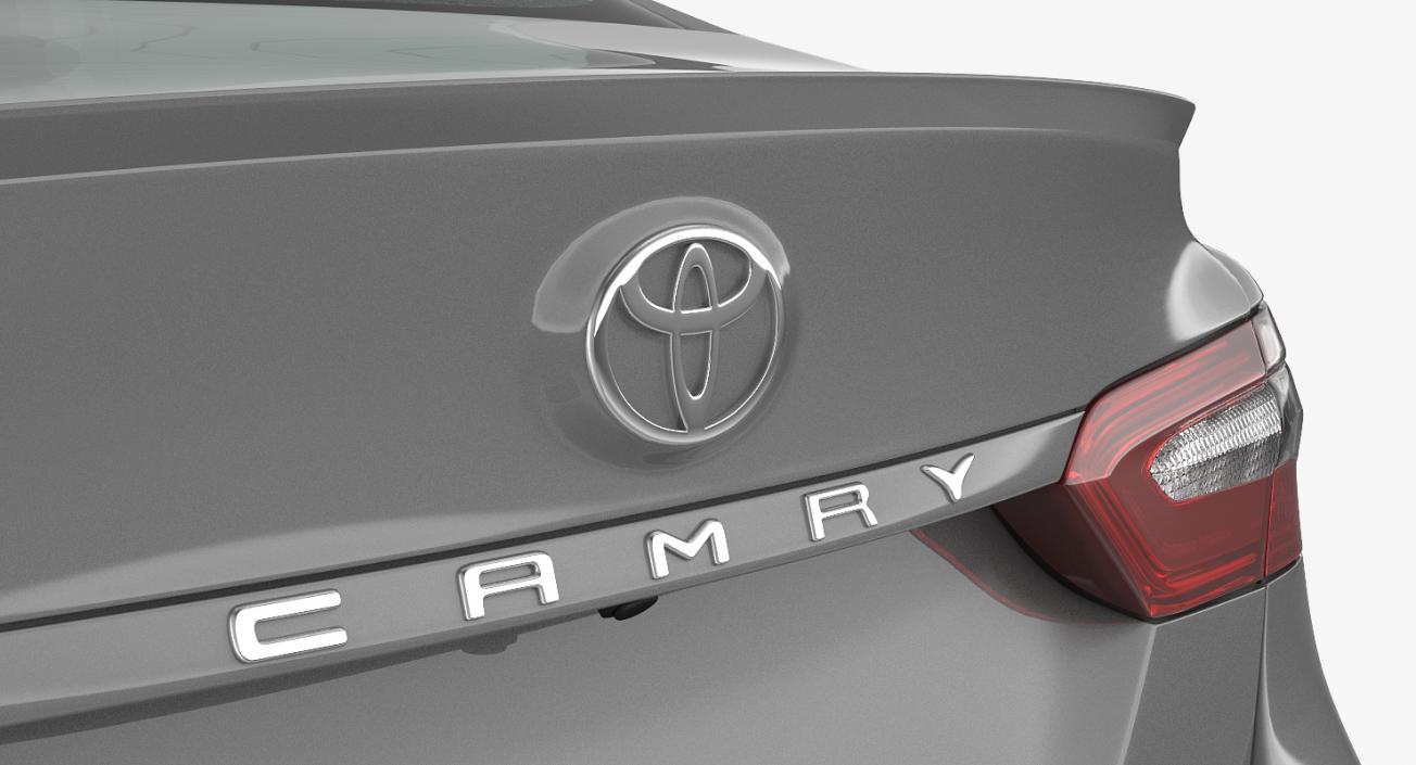 3D Toyota Camry Simple Interior model