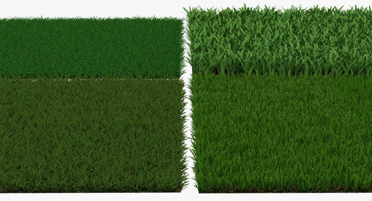 3D model Grass Fields Collection 3