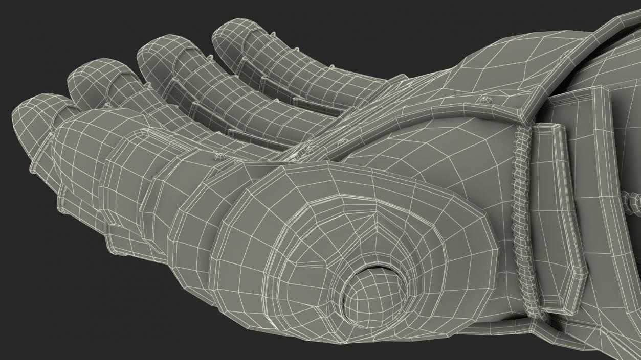 3D Infinity Gauntlet Glow Rigged for Maya model