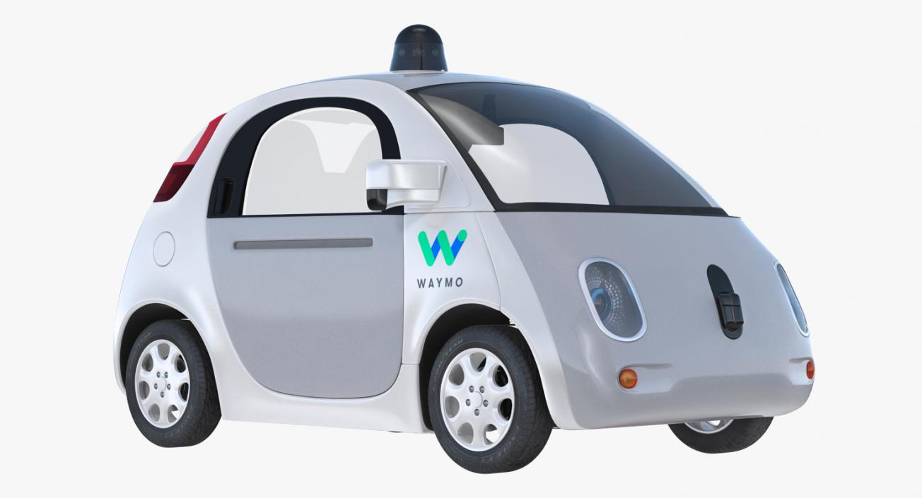 3D Self Driving Cars Collection model