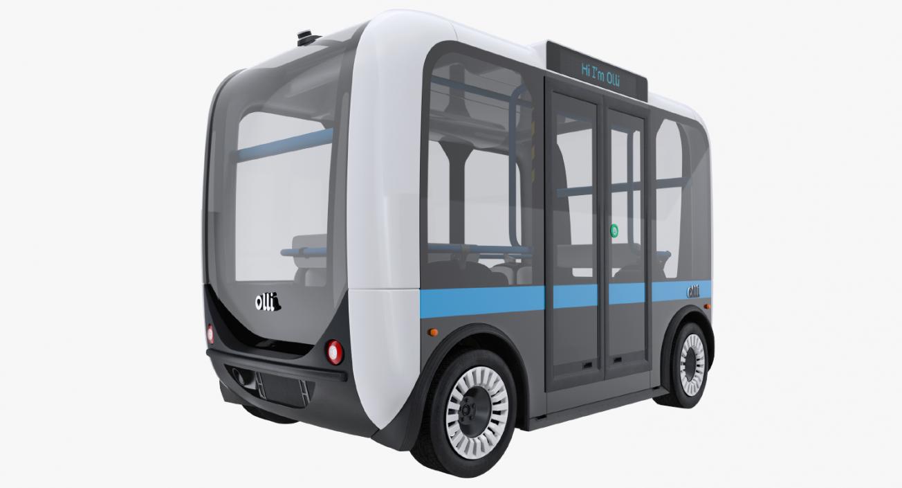 3D Self Driving Cars Collection model