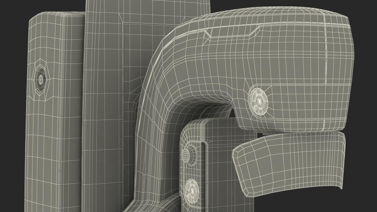 3D model Mammograph Siemens Mammomat Revelation Rigged