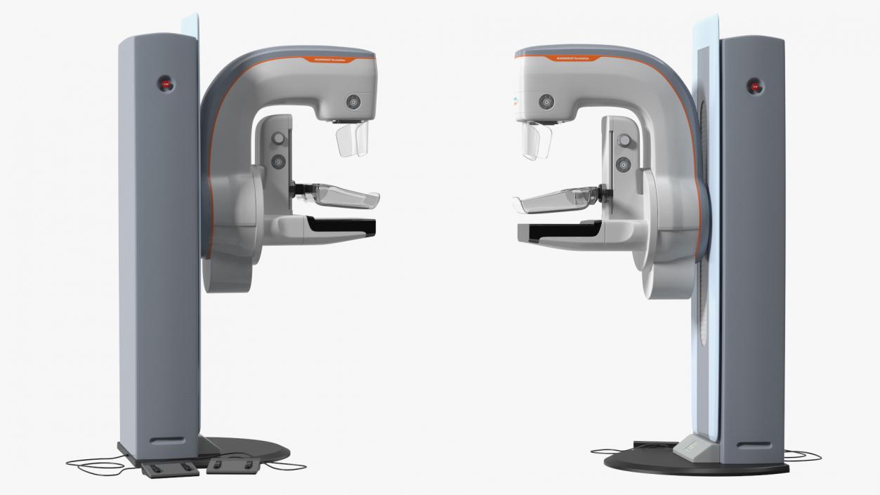 3D model Mammograph Siemens Mammomat Revelation Rigged