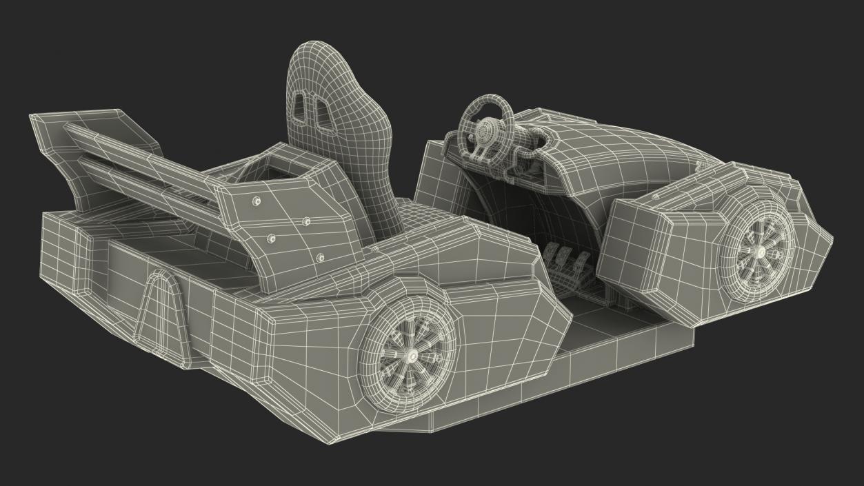 3D VR Race Car