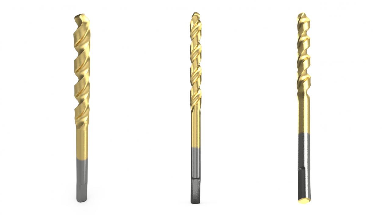 3D Drill Bits Collection 4 model