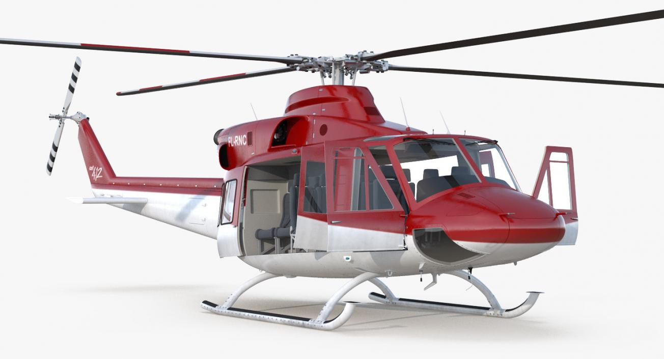 3D model Rigged Air Ambulance Helicopters 3D Models Collection 3