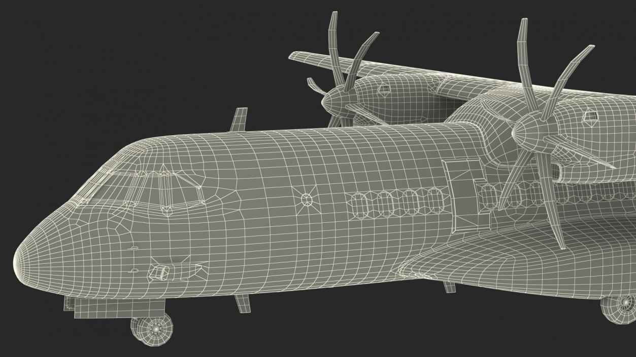 3D Airbus C295 Twin Turboprop Maritime Patrol Aircraft