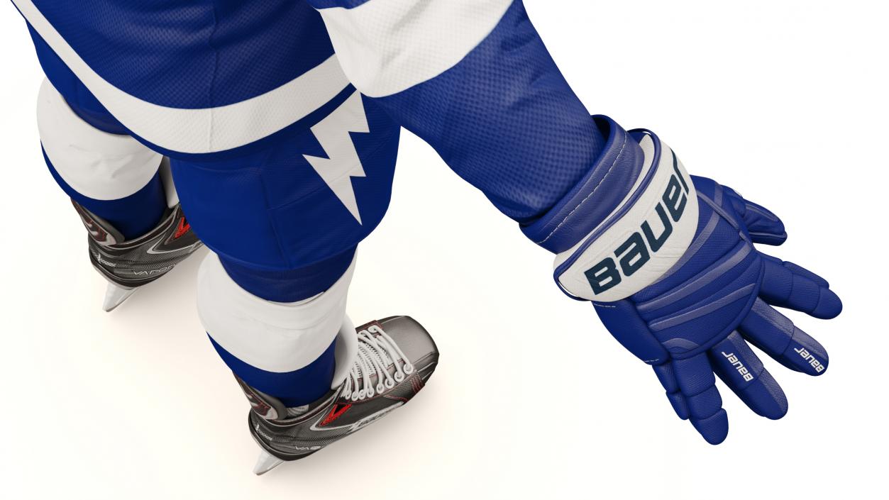 Hockey Uniform Tampa Bay Lightning 3D model