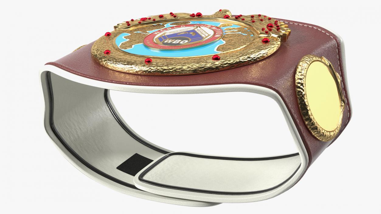 3D World Champion Belt WBO model