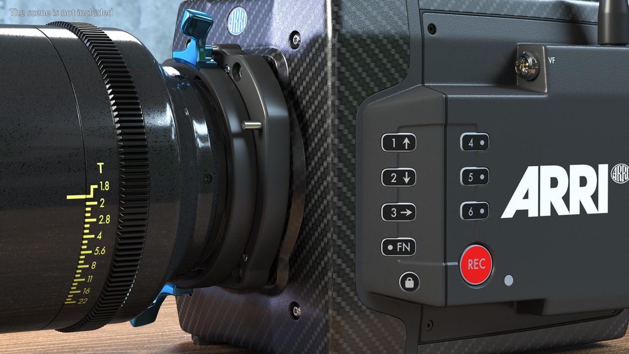 3D model ARRI Alexa Mini With Lens