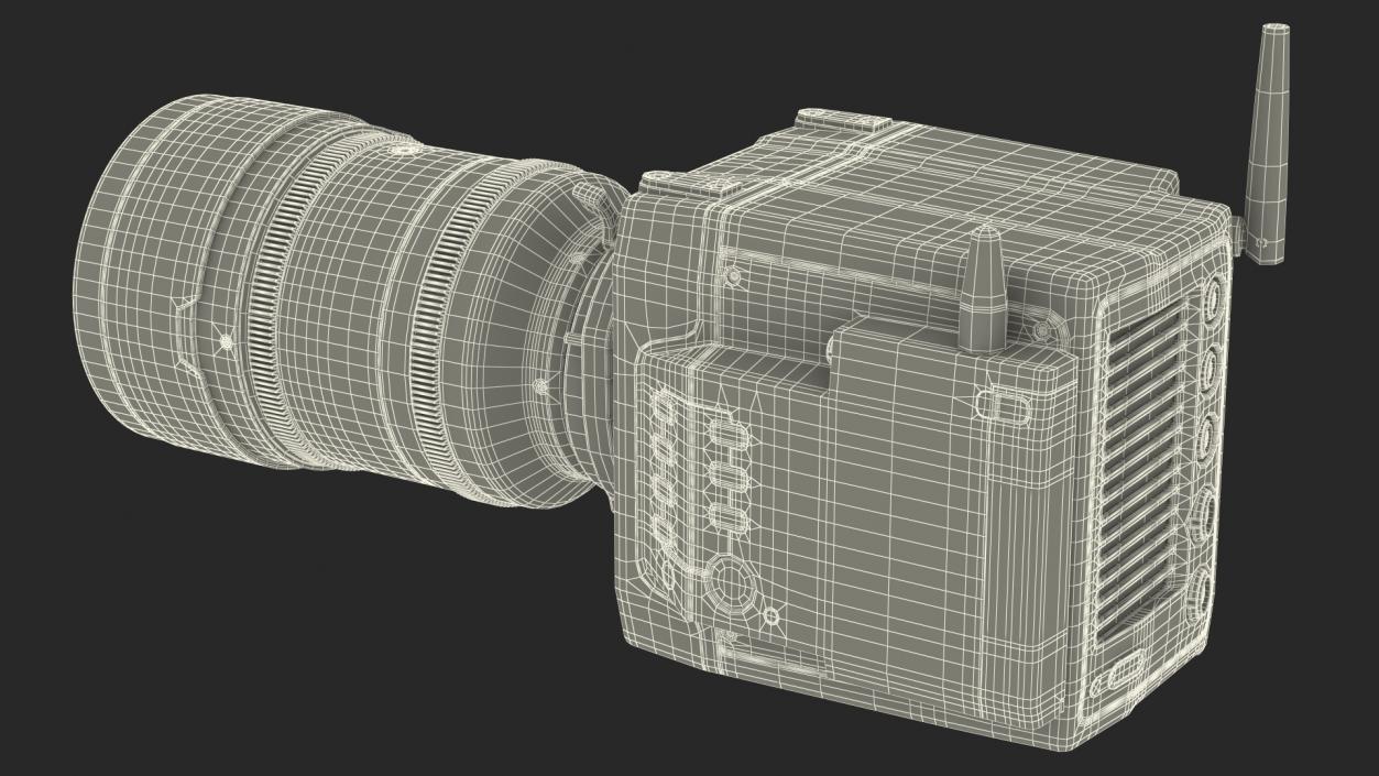 3D model ARRI Alexa Mini With Lens