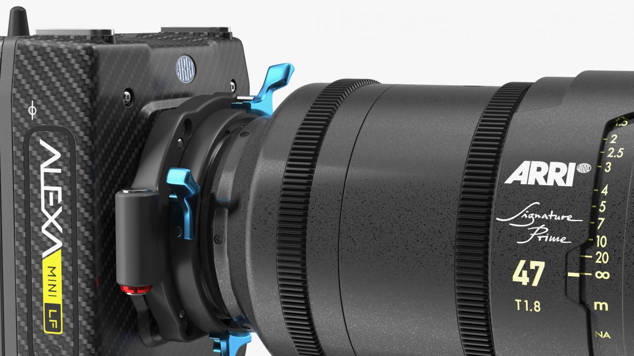 3D model ARRI Alexa Mini With Lens