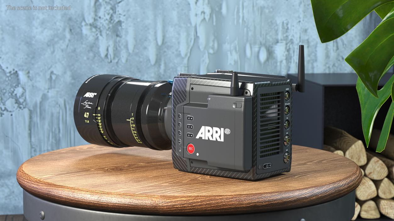 3D model ARRI Alexa Mini With Lens