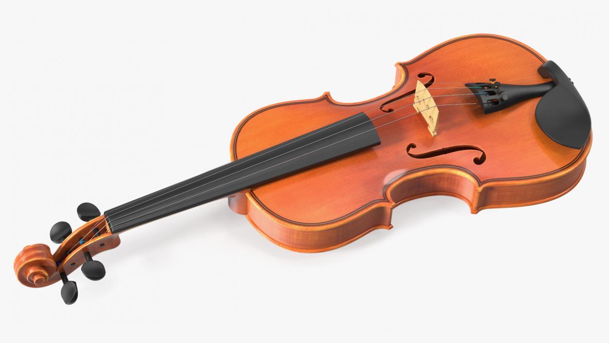 3D Violin Stringed Instrument