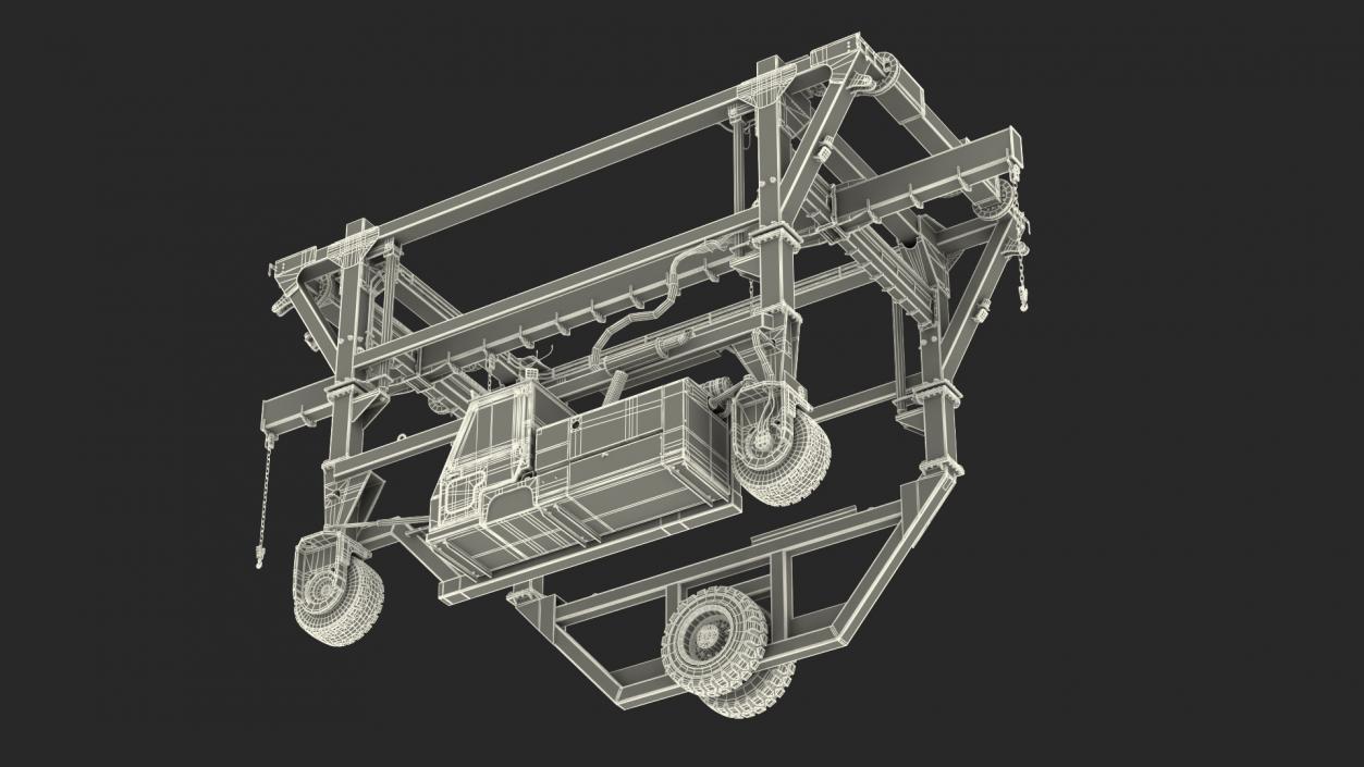 Combi-SC Range Straddle Carrier Clean 3D