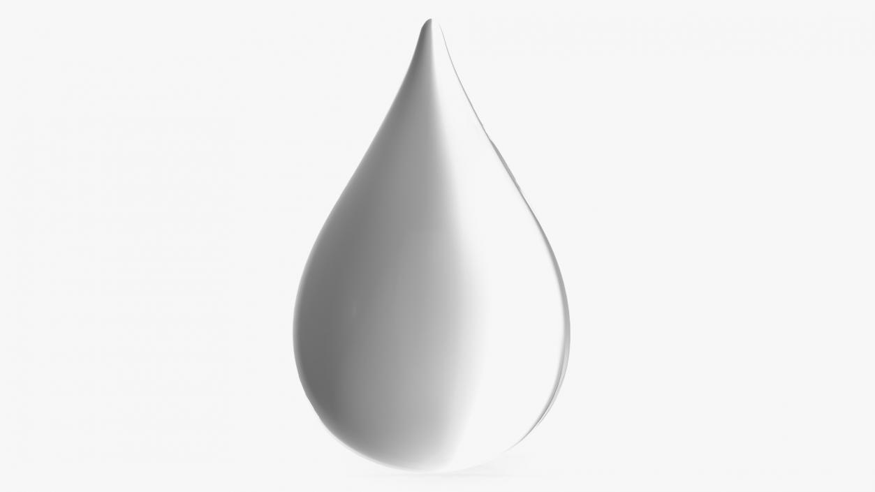 3D Water Droplet model