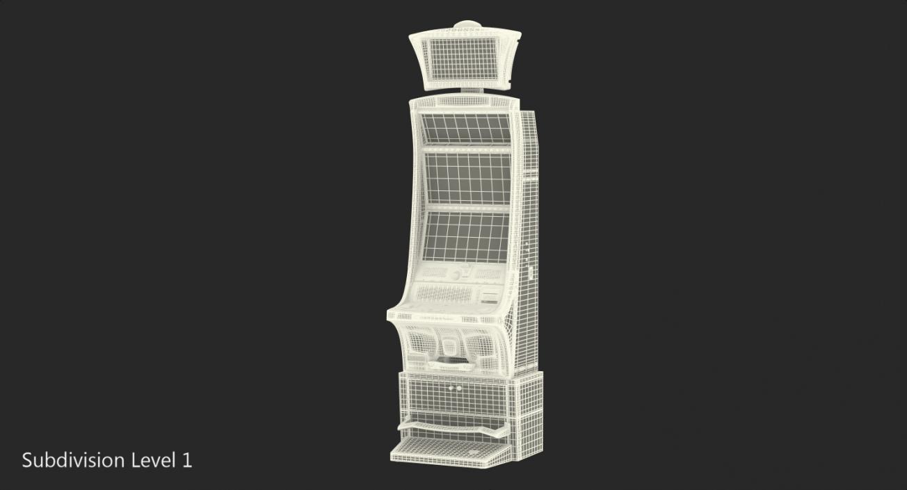 3D model Slot Machine Generic