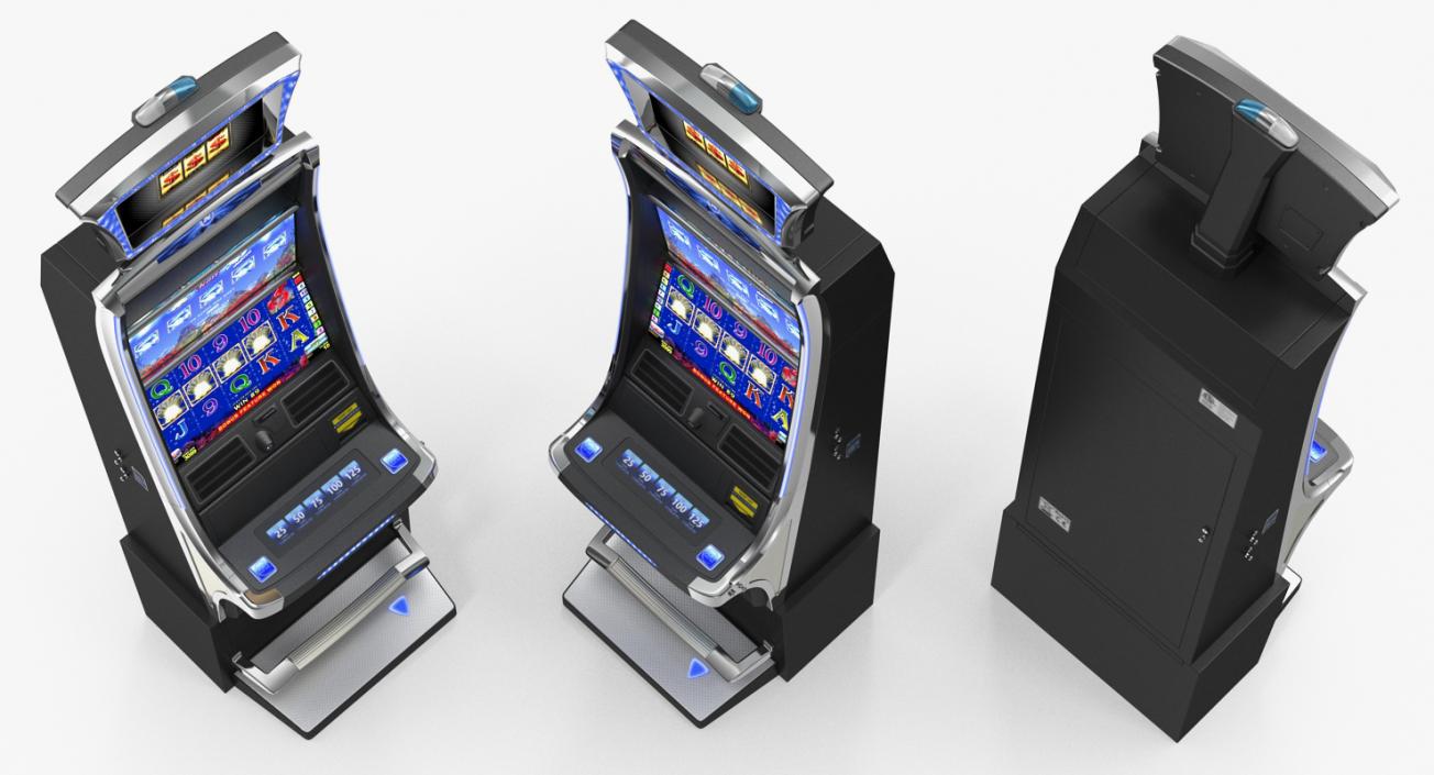 3D model Slot Machine Generic