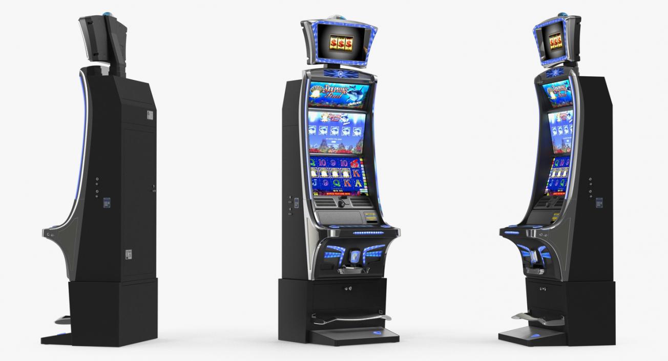 3D model Slot Machine Generic