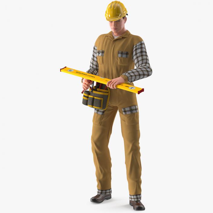 Builder Rigged 3D model