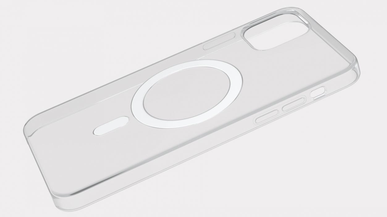 3D iPhone 12 Pro Max Clear Case with MagSafe