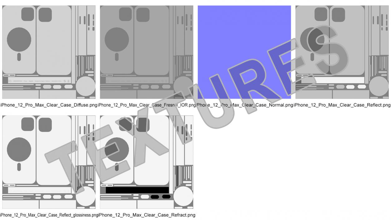 3D iPhone 12 Pro Max Clear Case with MagSafe