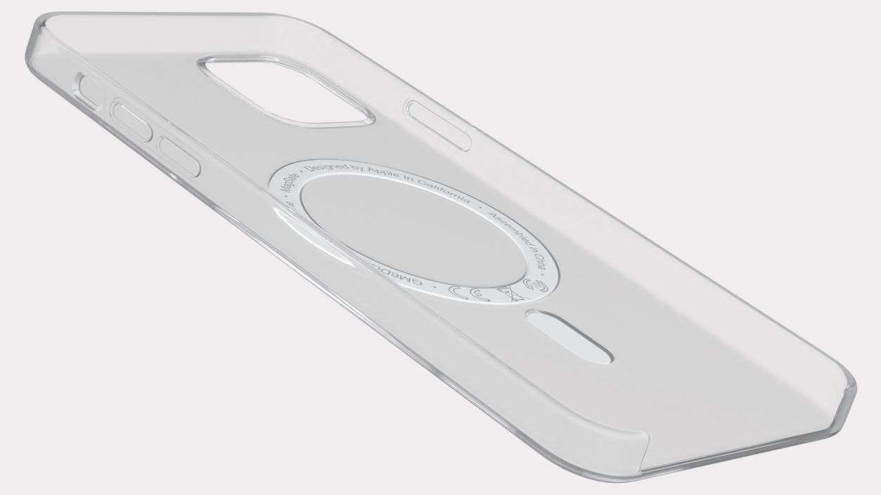 3D iPhone 12 Pro Max Clear Case with MagSafe