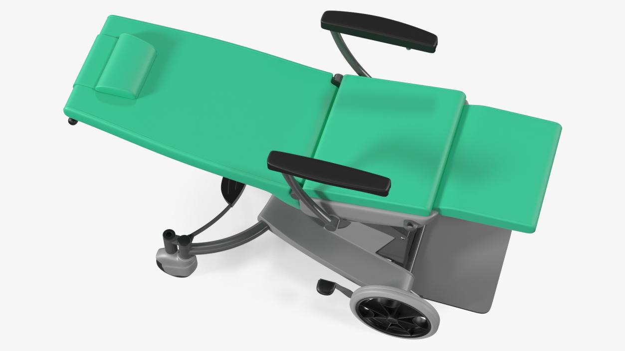 3D model Multifunctional Transport Chair Unfolded