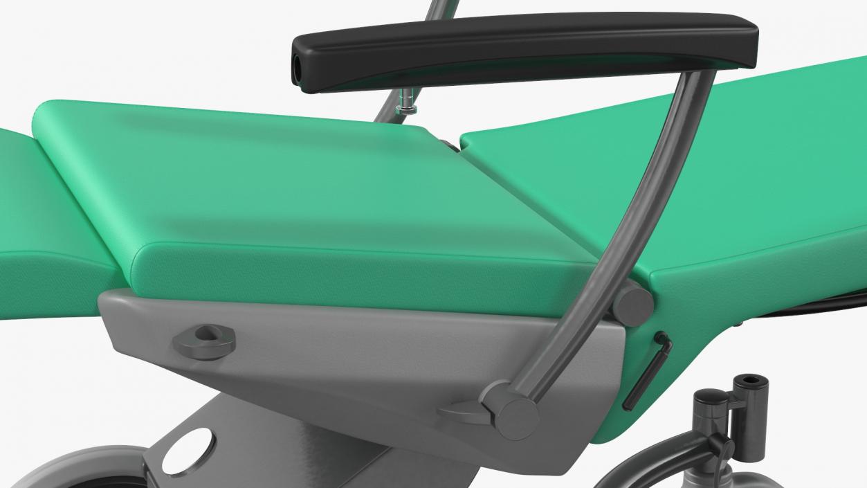 3D model Multifunctional Transport Chair Unfolded