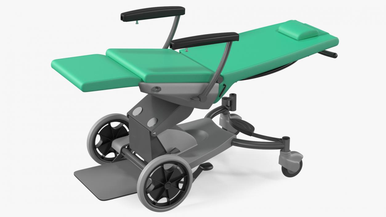 3D model Multifunctional Transport Chair Unfolded