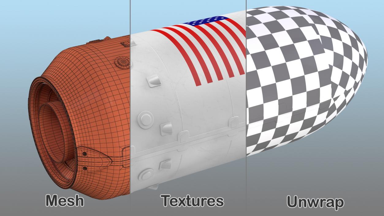 3D model Payload Fairing