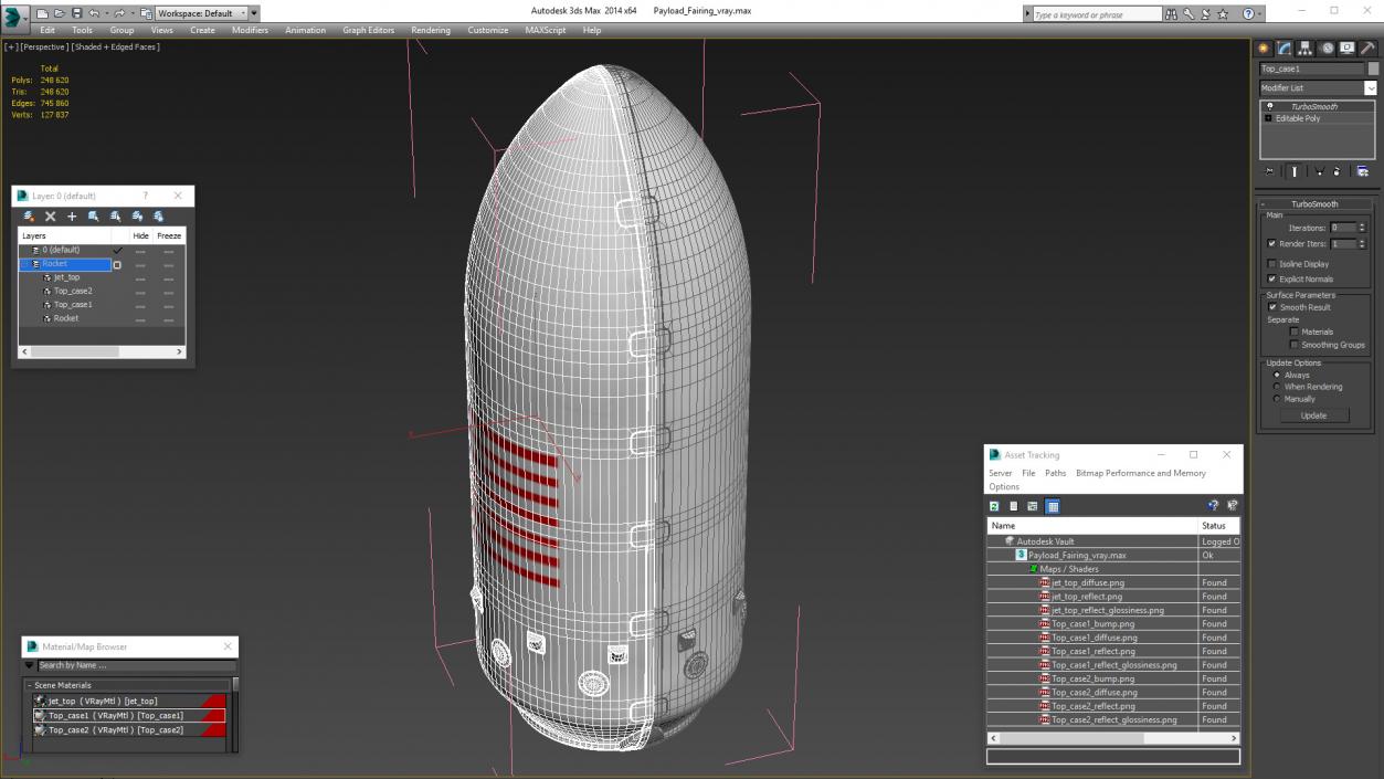 3D model Payload Fairing